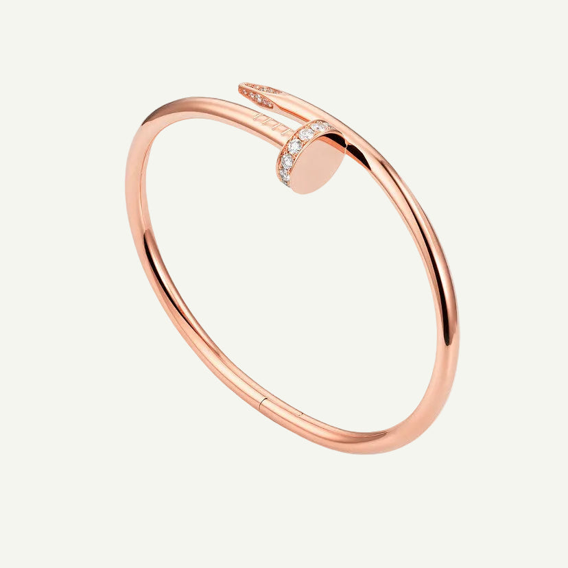 Cartier - Juste un Clou Bracelet Diamonds Rose Gold