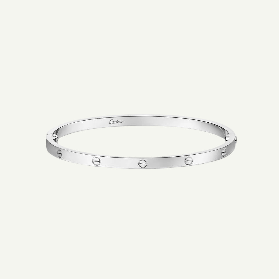 Cartier - Love Bracelet White Gold